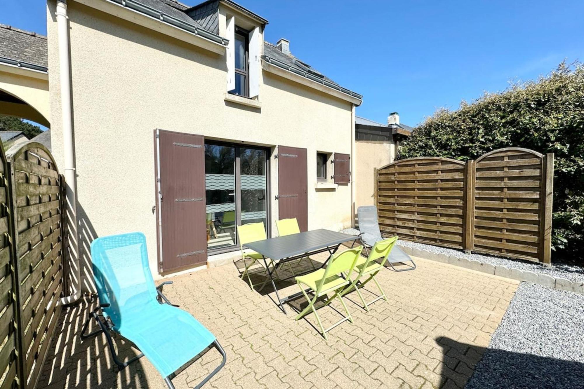 Charmante Maisonnette Terrasse - Proche Plages Guidel Esterno foto