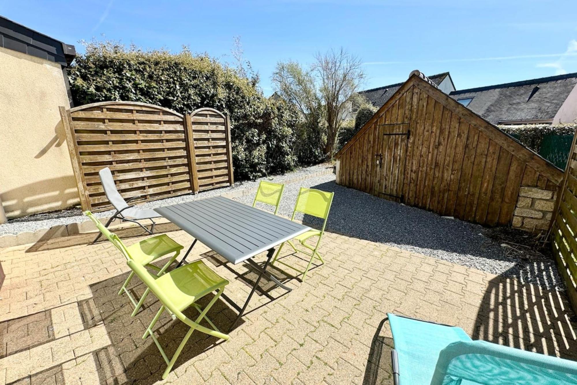 Charmante Maisonnette Terrasse - Proche Plages Guidel Esterno foto