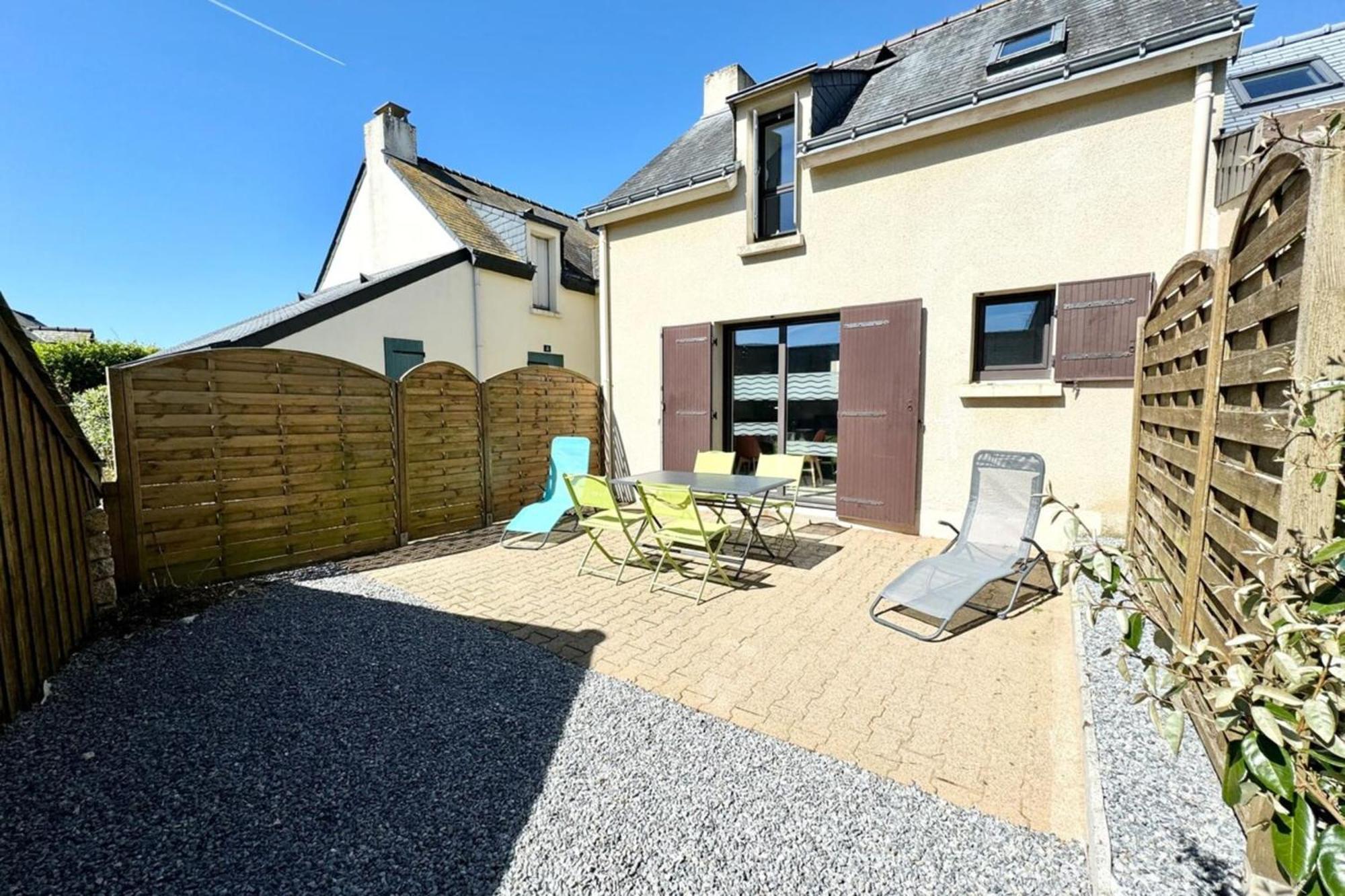 Charmante Maisonnette Terrasse - Proche Plages Guidel Esterno foto